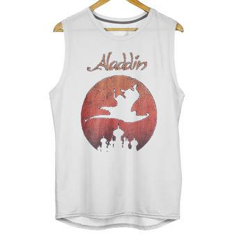 Aladdin Sunset Logo Poster Graphic Unisex Tank Top | Favorety DE