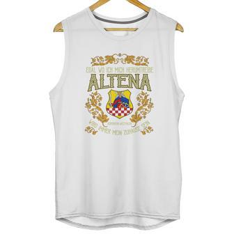 Altena Egal Wo Ich Mich Herumtreibe Unisex Tank Top | Favorety UK