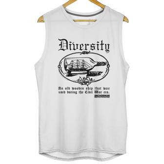 Anchorman Diversity An Old Wooden Unisex Tank Top | Favorety