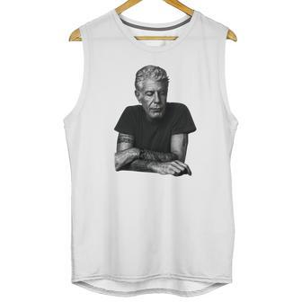 Anthony Bourdain Unisex Tank Top | Favorety