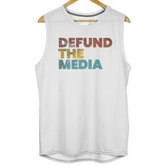 Anti Fake News Efund The Media Apparel Unisex Tank Top | Favorety