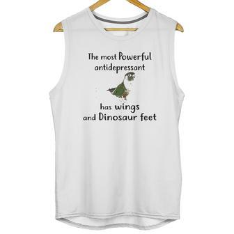 Most Antidepressant Parrot Bird Unisex Tank Top | Favorety AU