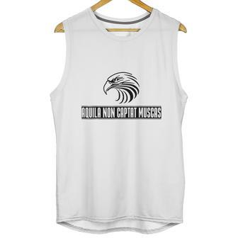 Aquila Non Captat Muscas T-Shirt Unisex Tank Top | Favorety