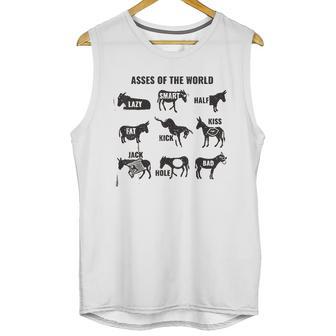 Asses The World Love Unisex Tank Top | Favorety UK