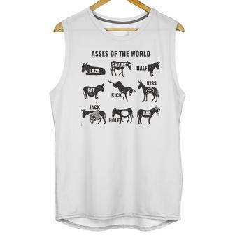 Asses The World Unisex Tank Top | Favorety CA