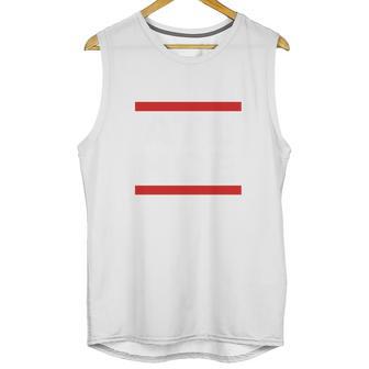 Atl Hoe Red Line Unisex Tank Top | Favorety