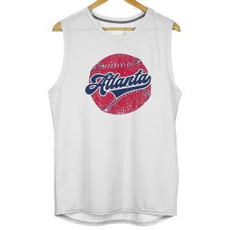 Atlanta Baseball | Atl Vintage Georgia Baseball Unisex Tank Top | Favorety AU