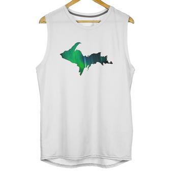 Aurora Borealis Up Unisex Tank Top | Favorety DE