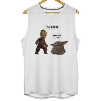 Baby Groot I Am Groot Baby Yoda I Am Unisex Tank Top | Favorety DE