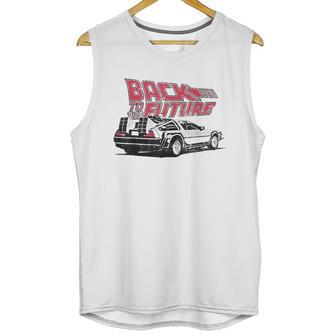 Back To The Future Delorean Graphic Unisex Tank Top | Favorety UK