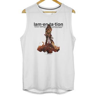 Barbarian Lamentation By Frank Frazetta Art Gray M Graphic Unisex Tank Top | Favorety UK