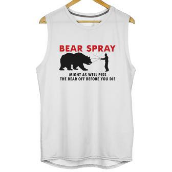 Bear Spray Unisex Tank Top | Favorety