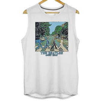 The Beatles On The Abbey Road Unisex Tank Top | Favorety CA