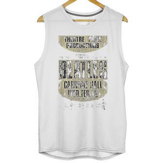 The Beatles Carnegie Hall Burnout Vintage Unisex Tank Top | Favorety DE