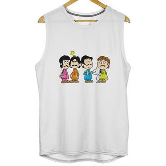 The Beatles Peanuts Style T Shirt Unisex Tank Top | Favorety UK