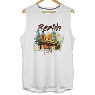 Berlin Landmarks U Bahn Subway Unisex Tank Top | Favorety AU