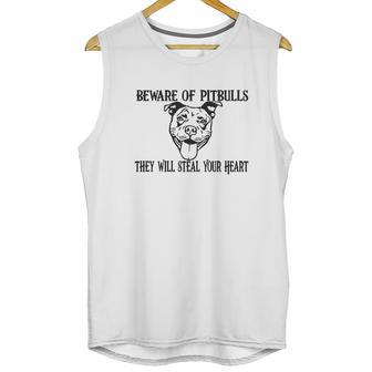 Beware Of Pit Bulls Unisex Tank Top | Favorety CA