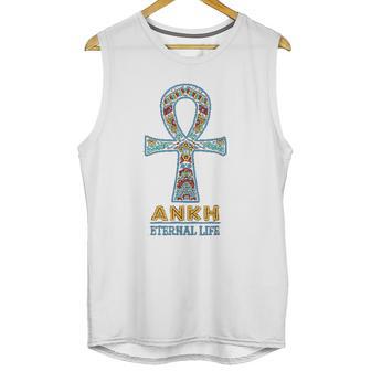 Black History African American Ankh Cross African Symbol Unisex Tank Top | Favorety DE