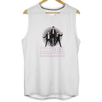 Black-White Dobre Brothers Unisex Tank Top | Favorety AU