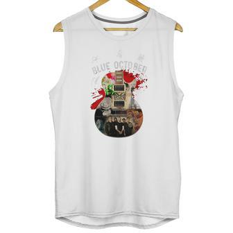 Blue October Guitar Signatures Shirt Unisex Tank Top | Favorety UK