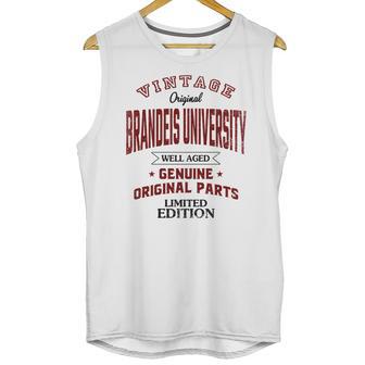 Brandeis University Well Aged Vintage Original Parts 2020 Unisex Tank Top | Favorety