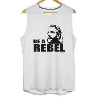 Breitbart - Be A Rebel - Orange Unisex Tank Top | Favorety DE