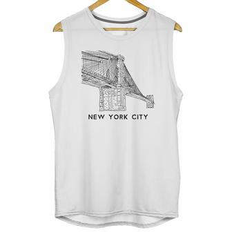 Brooklyn Bridge New York City Ny Unisex Tank Top | Favorety UK