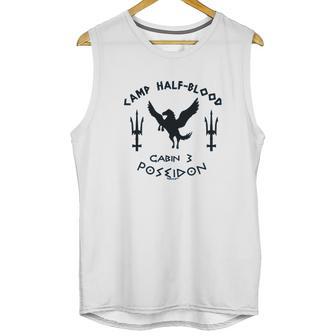 Cabin 3 Poseidon Camp Half Blood Unisex Tank Top | Favorety AU