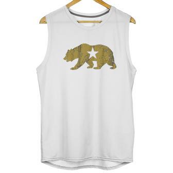 California Golden State Bear Unisex Tank Top | Favorety AU