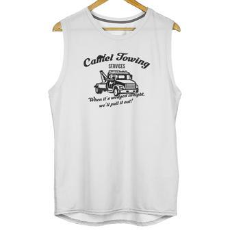 Camel Towing Fun Unisex Tank Top | Favorety