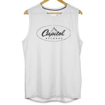 Capitol Records Classic Oval Unisex Tank Top | Favorety