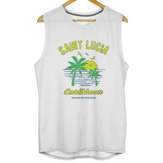 Caribbean Saint Lucia Unisex Tank Top | Favorety CA