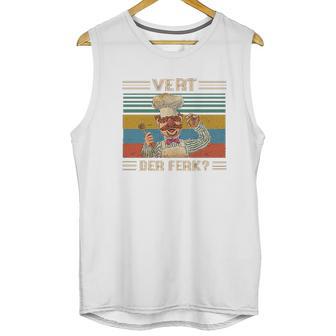 Chef Vert Der Ferk Vintage Unisex Tank Top | Favorety