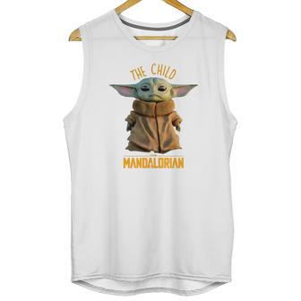 The Child Baby Yoda Mandalorian Shirt Unisex Tank Top | Favorety AU