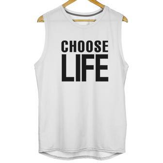 Choose Life Retro 80S Halloween Costume Graphic Unisex Tank Top | Favorety AU