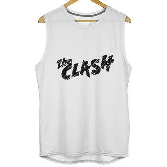 The Clash Band Logo Black Unisex Tank Top | Favorety DE