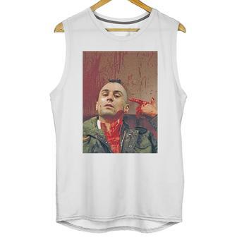 Classic 70S Movie Taxi Driver Travis Bickle Blood Soaked Cool Movie Unisex Tank Top | Favorety