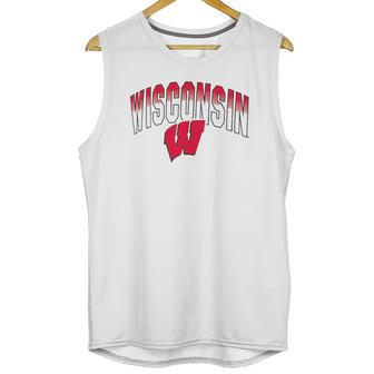 Colosseum Wisconsin Badgers Golden Boy Unisex Tank Top | Favorety AU