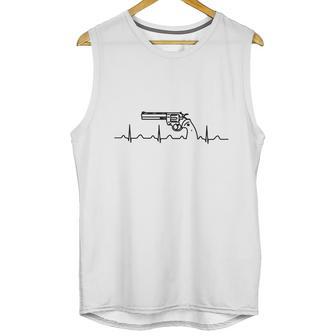 Colt Revolver Python Anaconda Heartbeat Black - Iphone 7 Plus Rubber Case Unisex Tank Top | Favorety CA