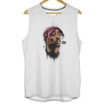 Cool 2Pac Tupac Shakur 3D Hip Hop Rapper Unisex Tank Top | Favorety CA