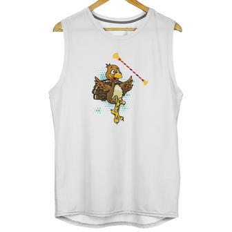 Cool Baton Twirling Turkey Twirler Thanksgiving Fun Unisex Tank Top | Favorety CA