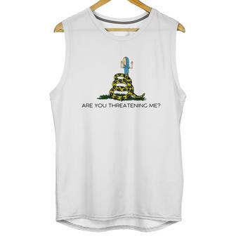 Cornholio Beavis - Are You Threatening Me Shirt Unisex Tank Top | Favorety UK