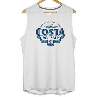 Costa Del Mar Mens Duval Short Sleeve Unisex Tank Top | Favorety AU