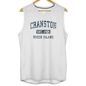 Cranston Rhode Island Ri Vintage Sports Design Unisex Tank Top | Favorety CA