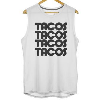 Creeper Tacos Tacos Unisex Tank Top | Favorety