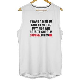 Criminal Minds Morgan And Garcia Unisex Tank Top | Favorety AU