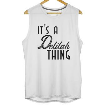 Cute Worlds Best Delilah Ever Unisex Tank Top | Favorety DE