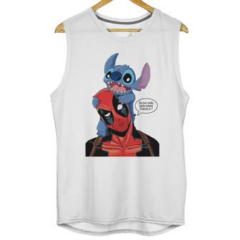 Deadpool Stitch T Shirt Unisex Tank Top | Favorety DE