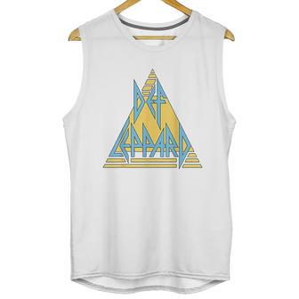 Def Leppard Pastel Logo Unisex Tank Top | Favorety AU