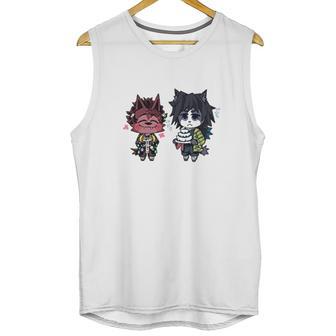 Demon Slayer Cute Art Unisex Tank Top | Favorety